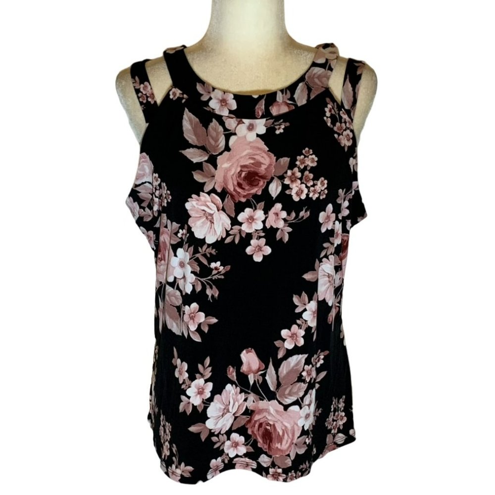 Diana Belle Floral Tank Top. New With Tickets. Size XL.